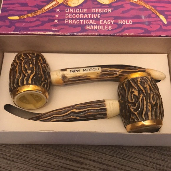 Vintage 5 pc kitchen tools decorative fry thermometer unique simulated stag horn - Picture 15 of 16